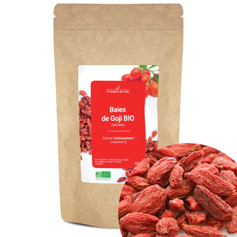 Baies de goji bio (séchées)  - 150g