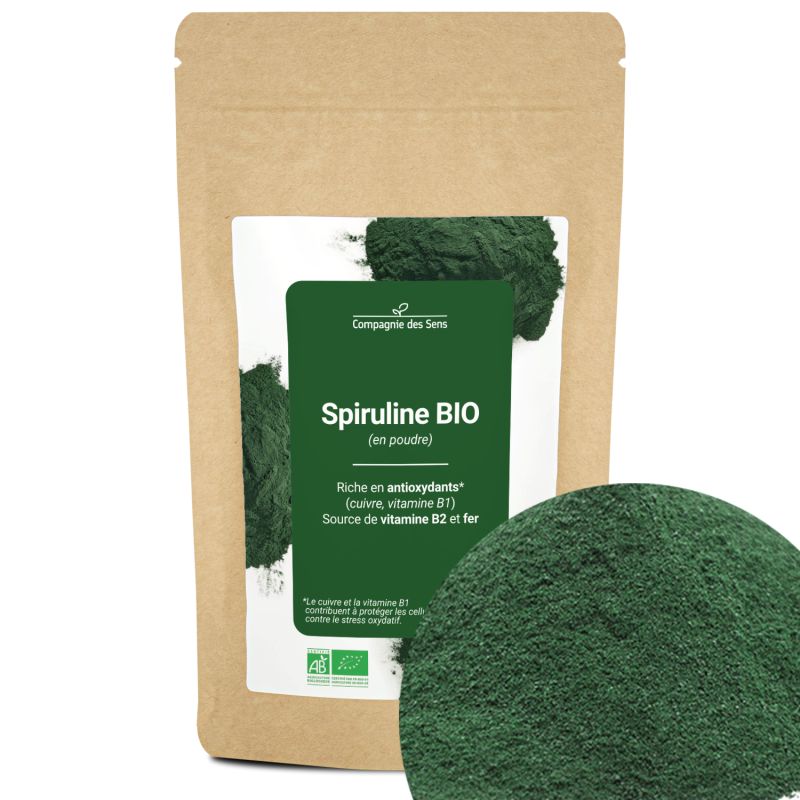 Spiruline bio (en poudre)  - 50g