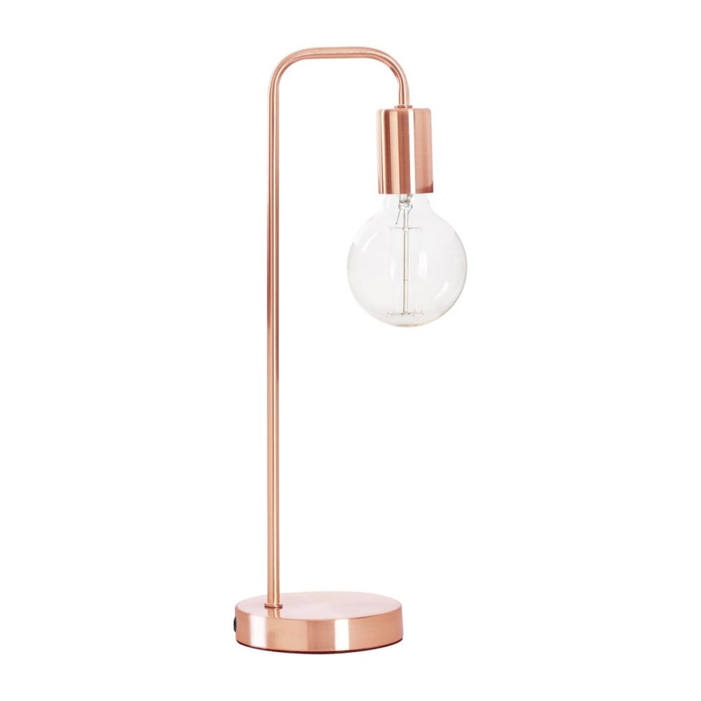 Lampe métal cuivre keli 46 cm