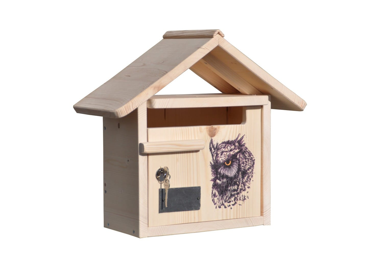 Boite aux lettres hibou courte