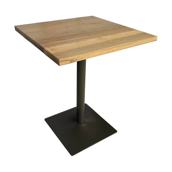 Coffee - table carree bois massif l60