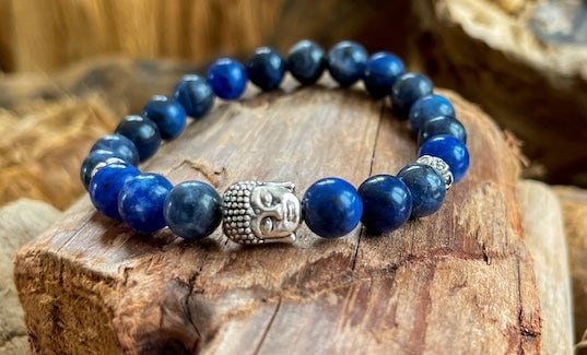 Bracelet de méditation en sodalite