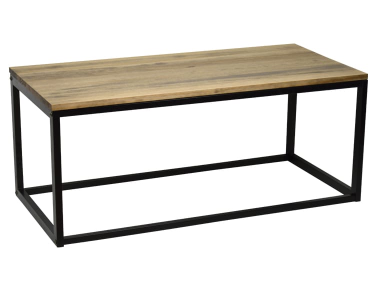 Table basse icub 45x100x40 cm noir