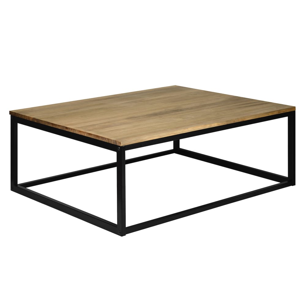 Table basse icub.   80x70x37 cm. Noir