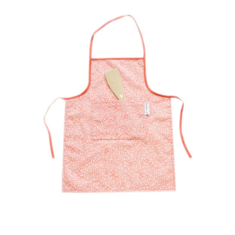 Tablier enfant corail