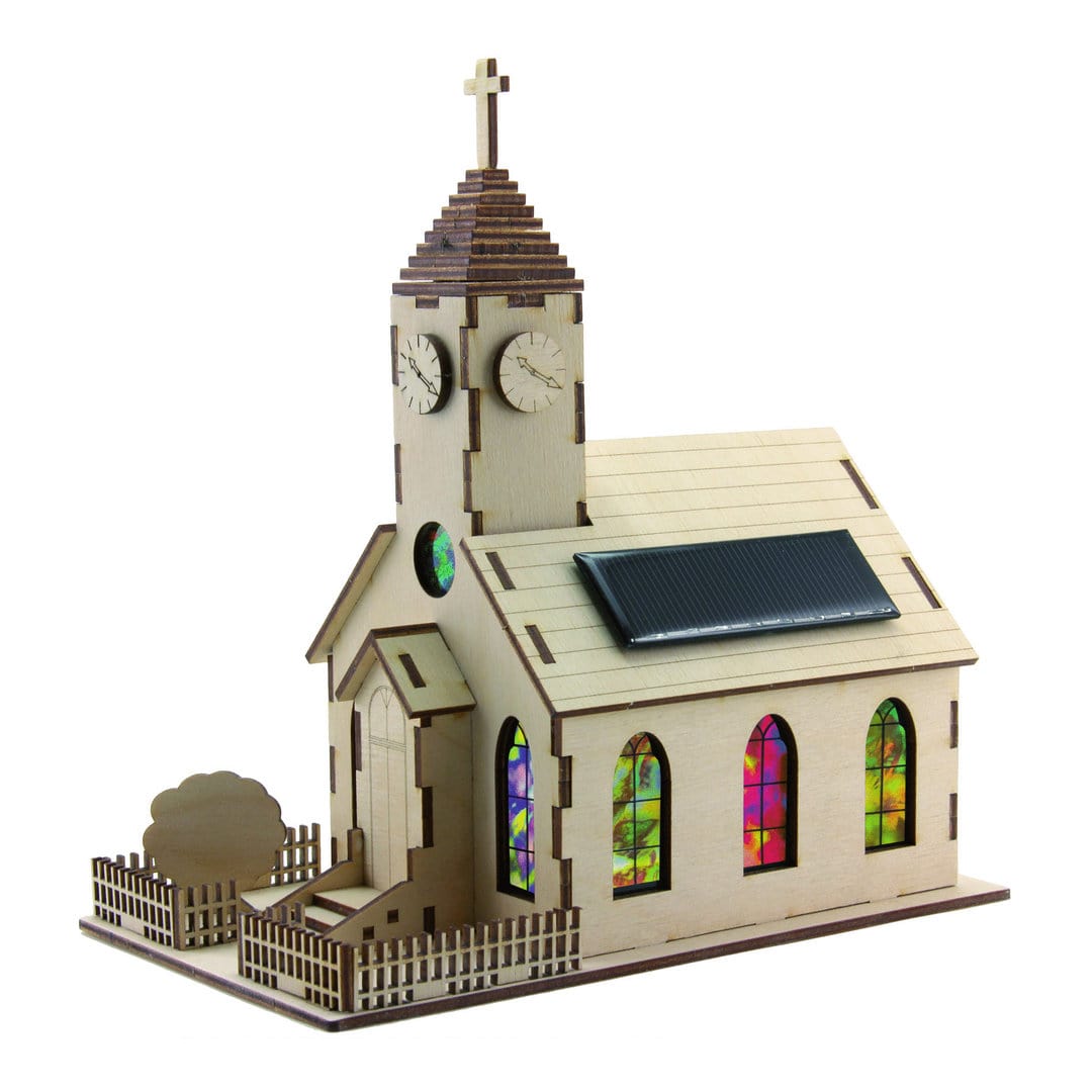 Eglise solaire en bois