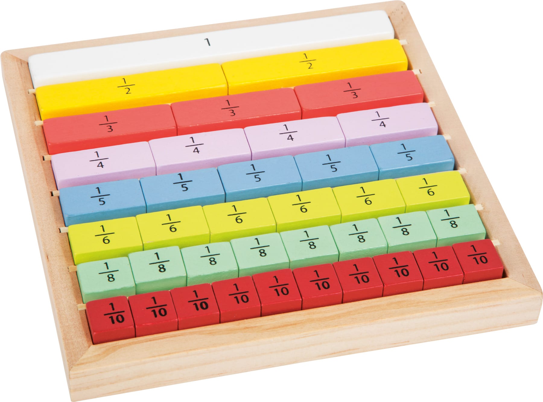 Jeu éducatif fractions