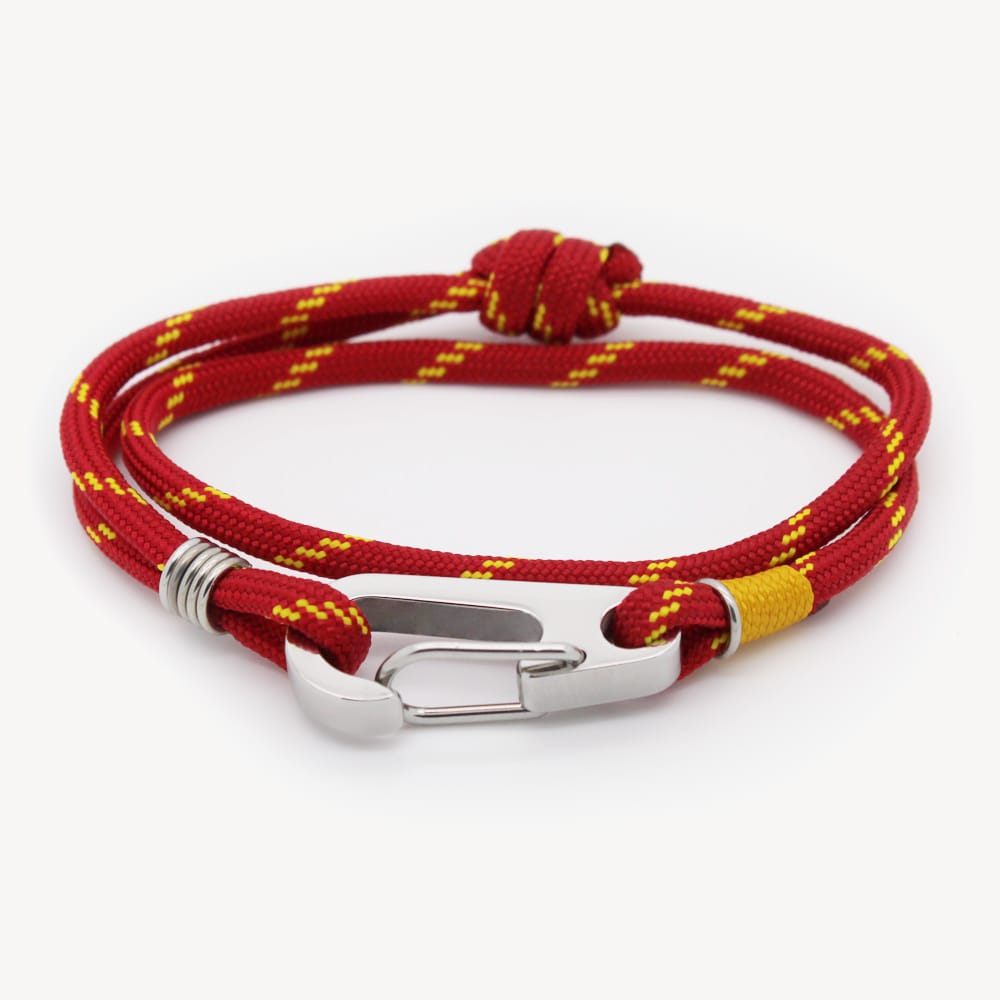 Bracelet mousqueton escalade homme-rj