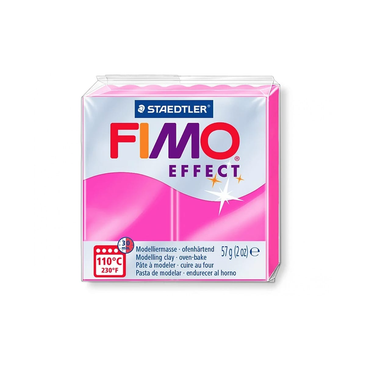 Pate fimo effect fushia 57g