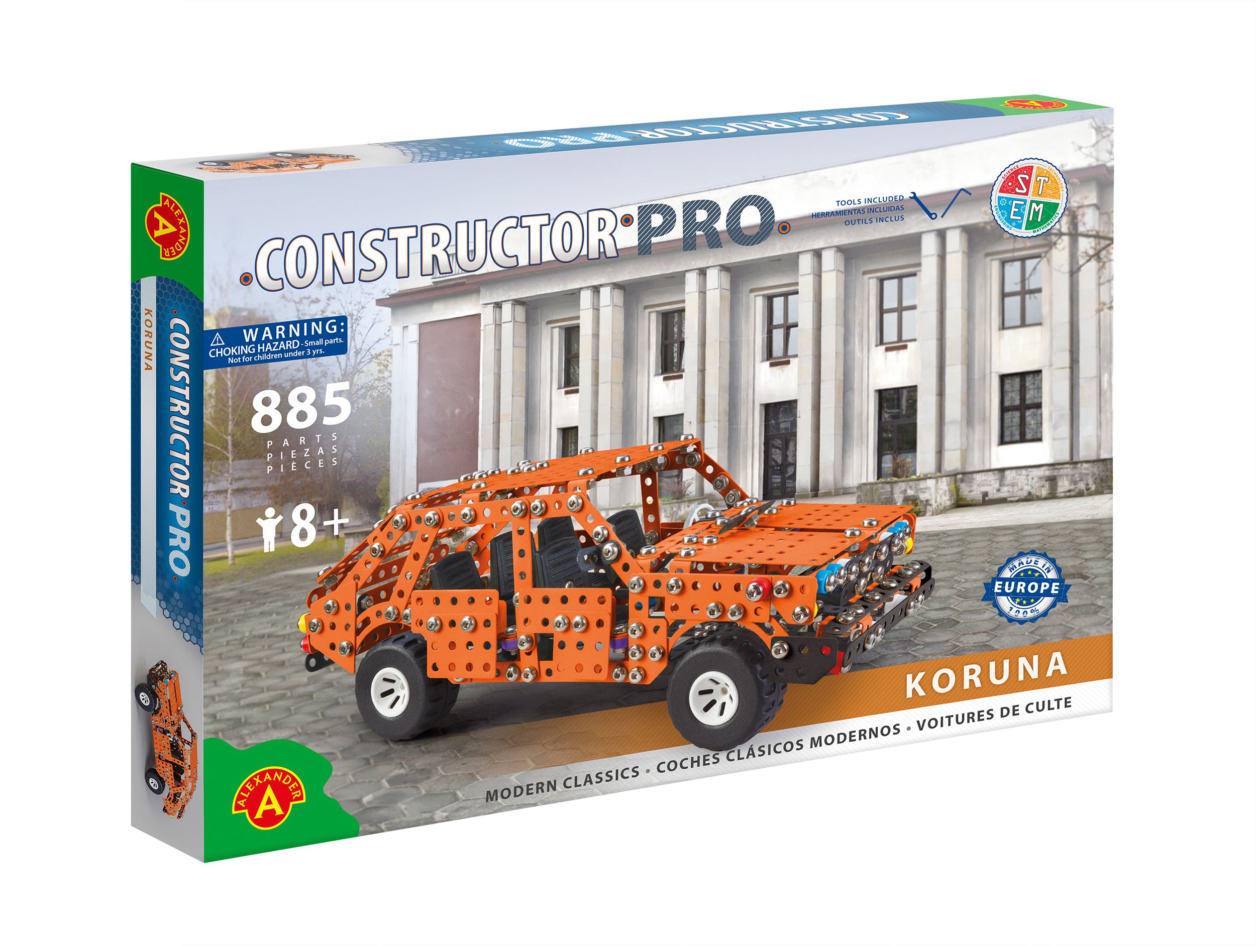 Constructor pro - voiture koruna