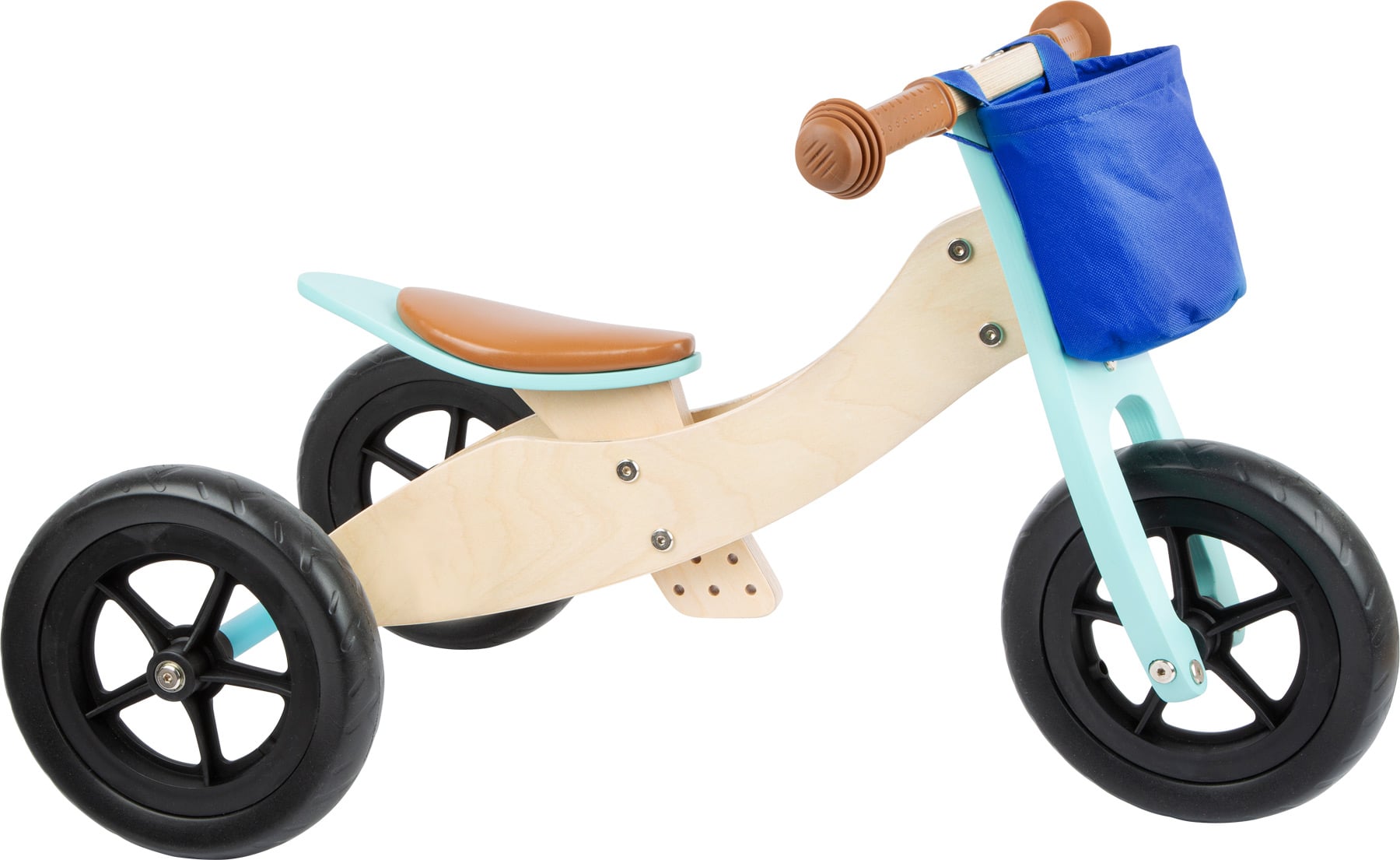 Draisienne tricycle 2 en 1 maxi turquois