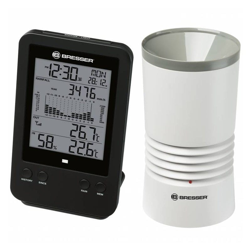 Instruments météorologiques Support pour pluviomètre et anémomètre