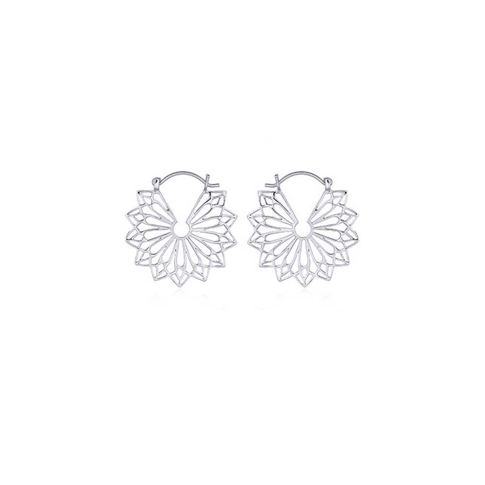 Boucles d'oreilles  motif géométrique