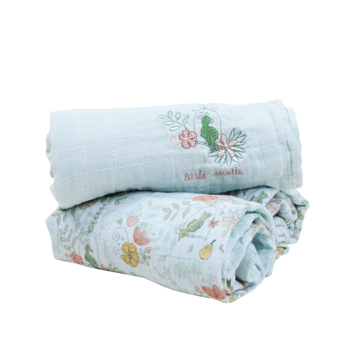 Lot de 3 langes coton bio paradis