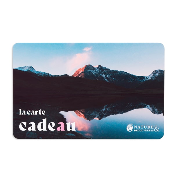 Carte cadeau Nature & Découvertes