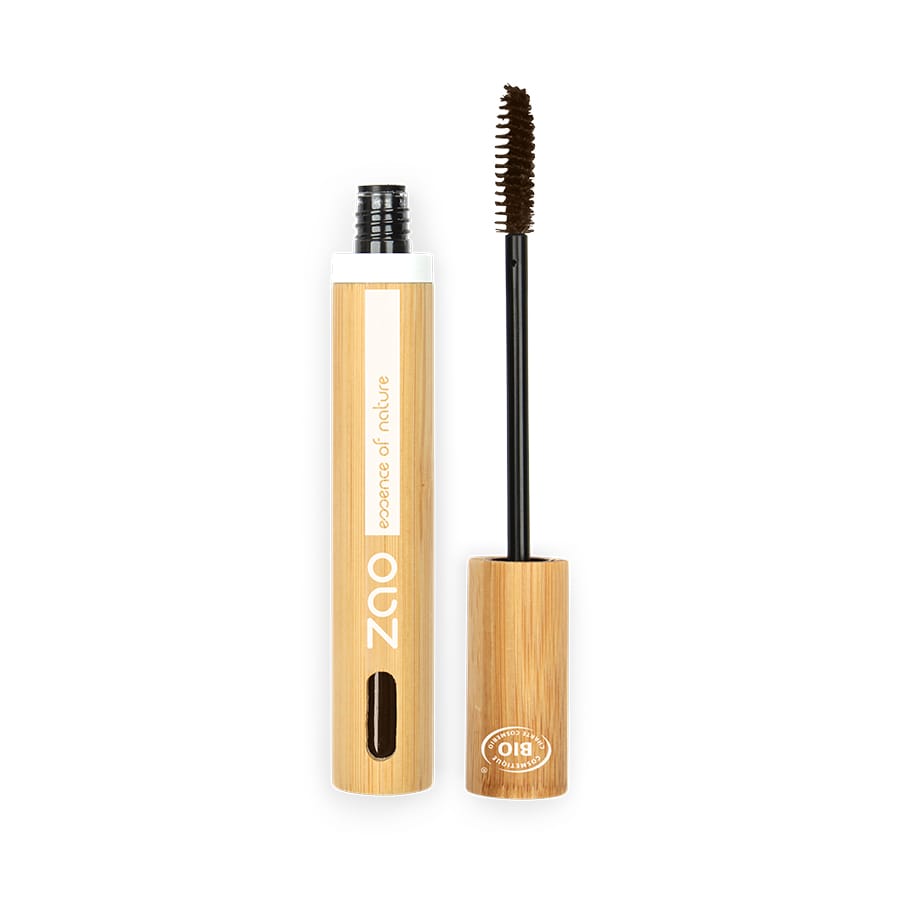 Mascara aloe vera bio - brun foncé - zao