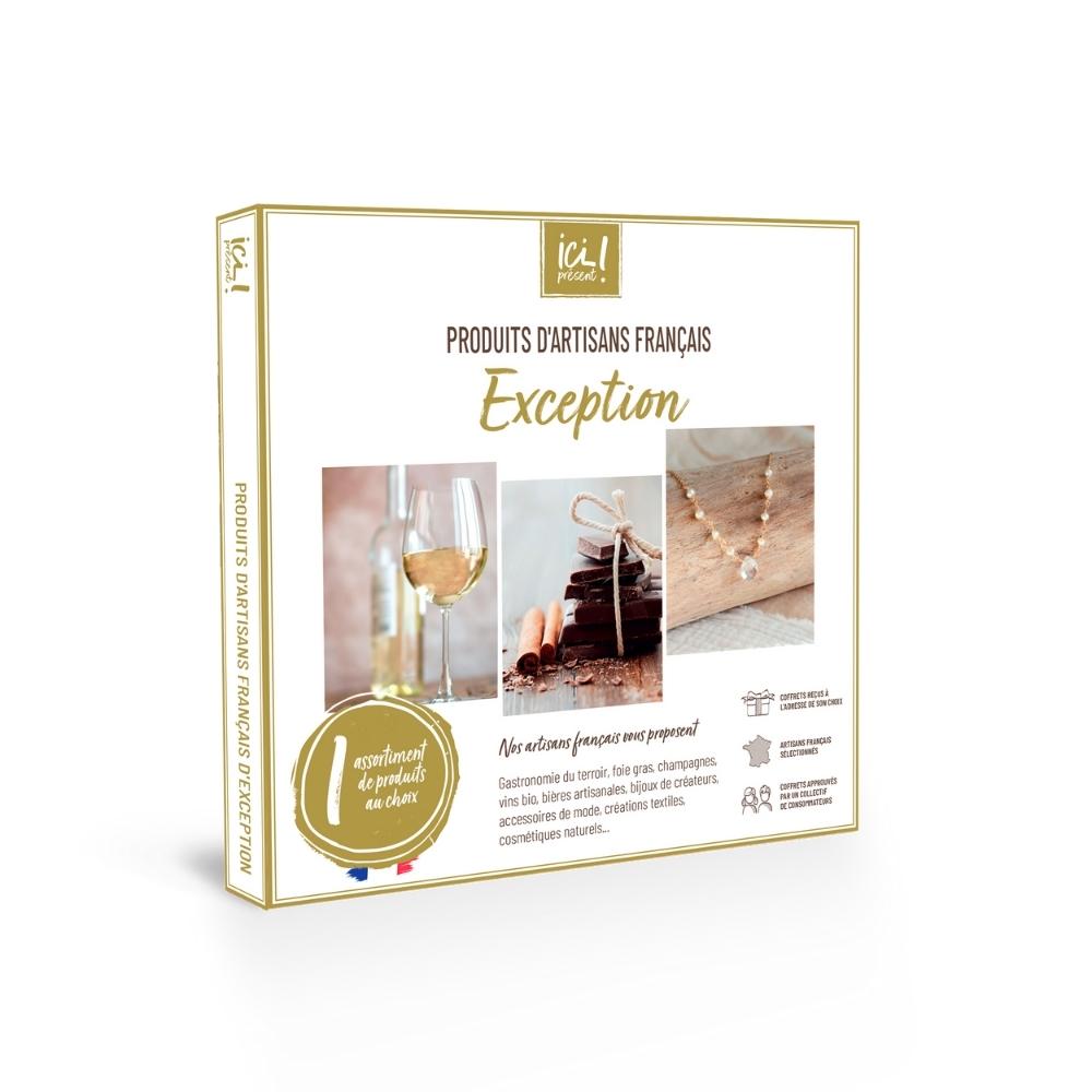 Coffret cadeau exception, 1 box au choix