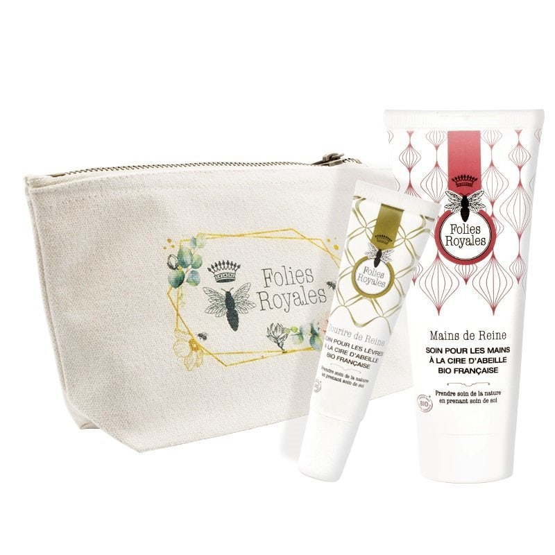 Trio trousse baume lèvres et crème mains