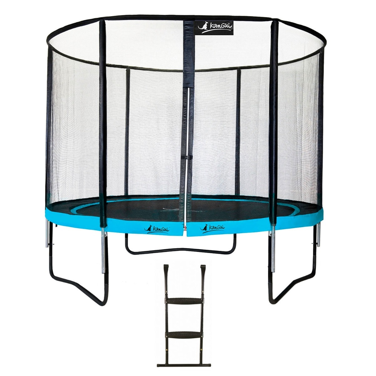 Trampoline punchi bleu 300