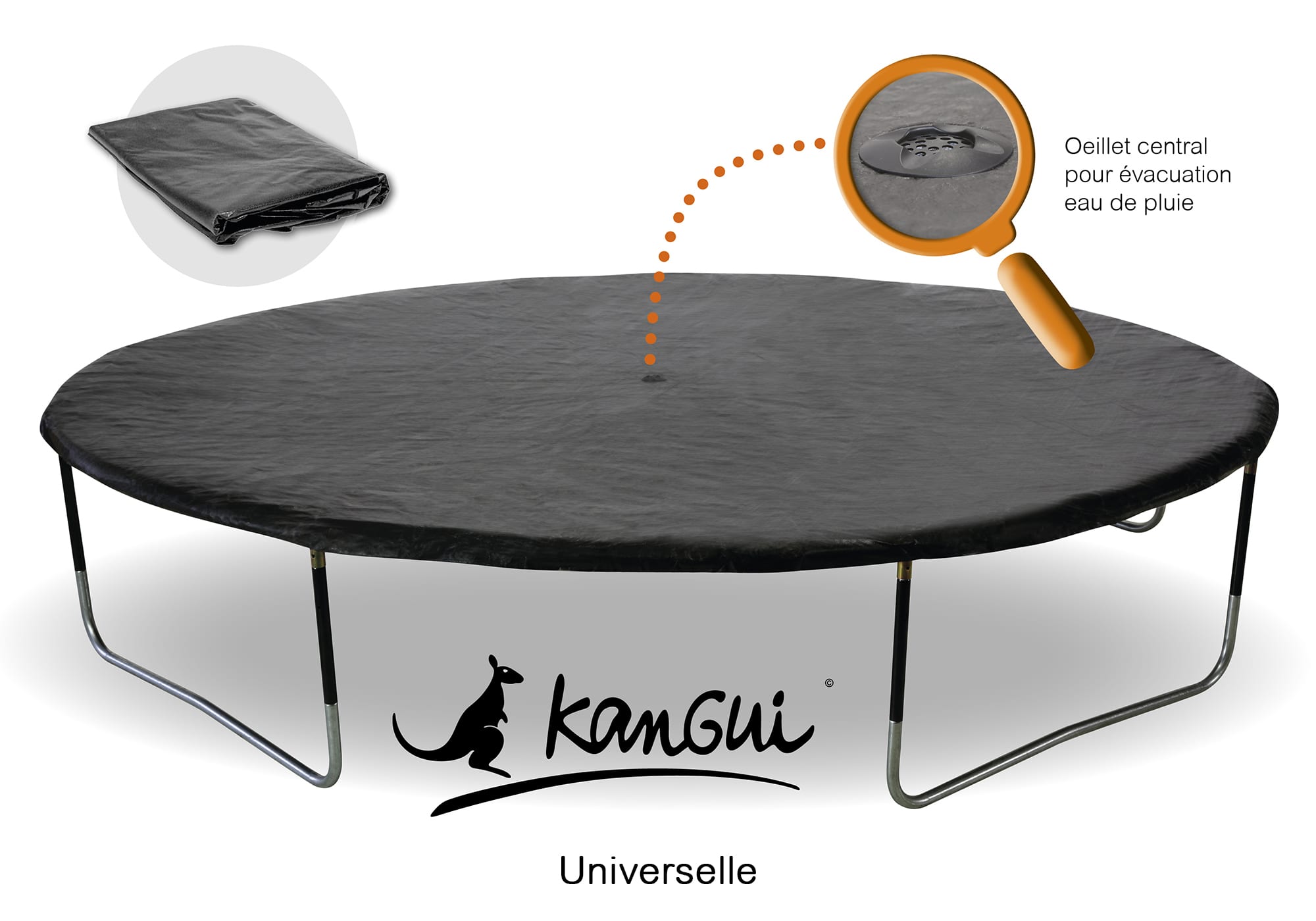 Couverture de trampoline ø300cm