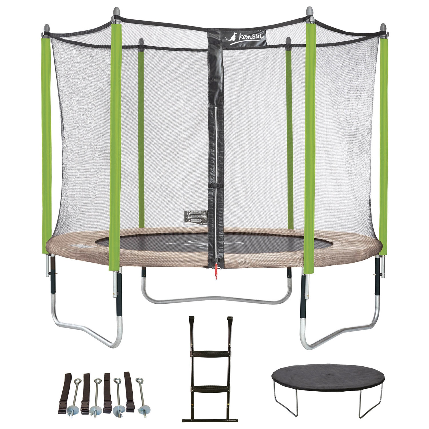 Trampoline jumpi taupe&nbsp;vert 300