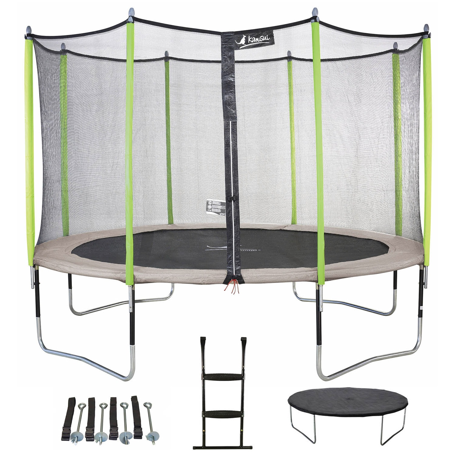 Trampoline jumpi taupe&nbsp;vert 360