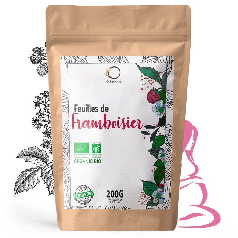 Feuilles de framboisiers bio 200g