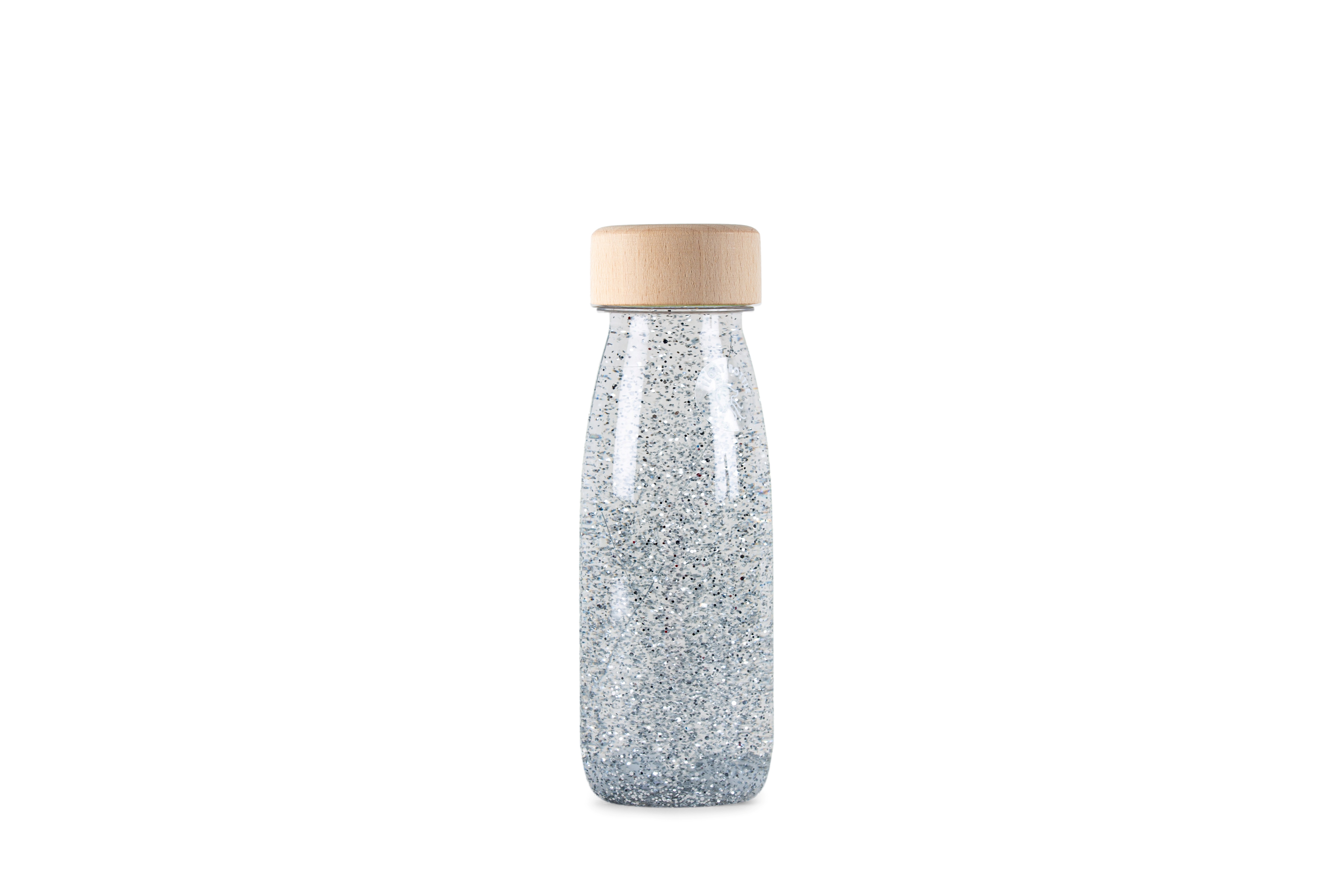 Bouteille sensorielle - float - argent -