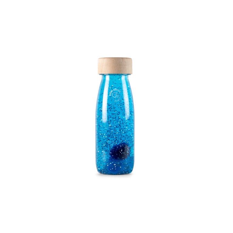 Bouteille sensorielle - float - bleu -