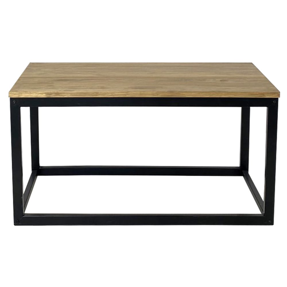 Table basse icub. 40x80x42 cm. Noir