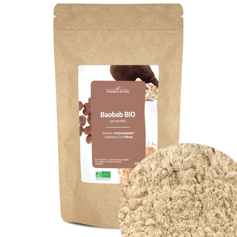 Baobab bio (en poudre)  - 200g