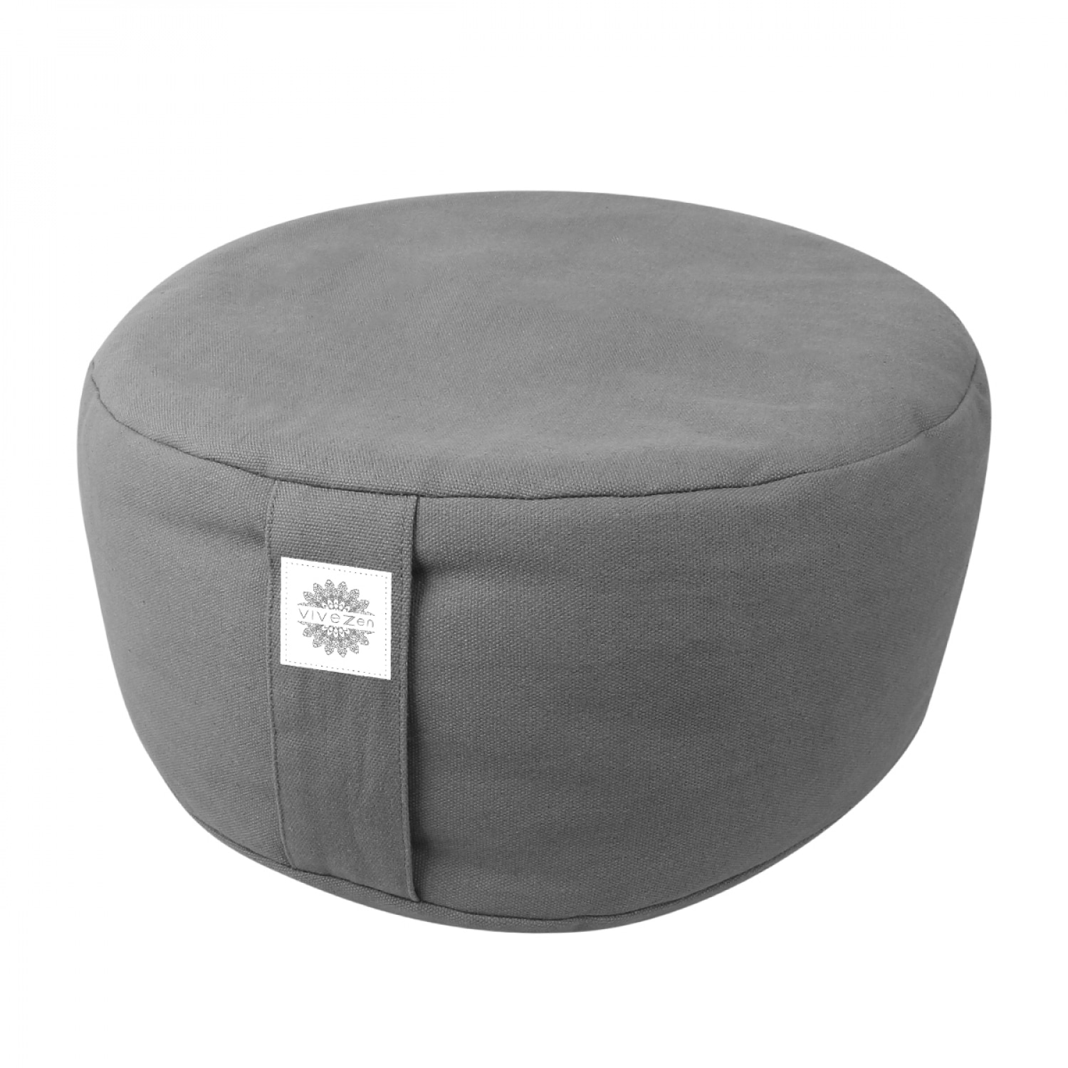 Pouf méditation 35 x 35 x 15 cm gris