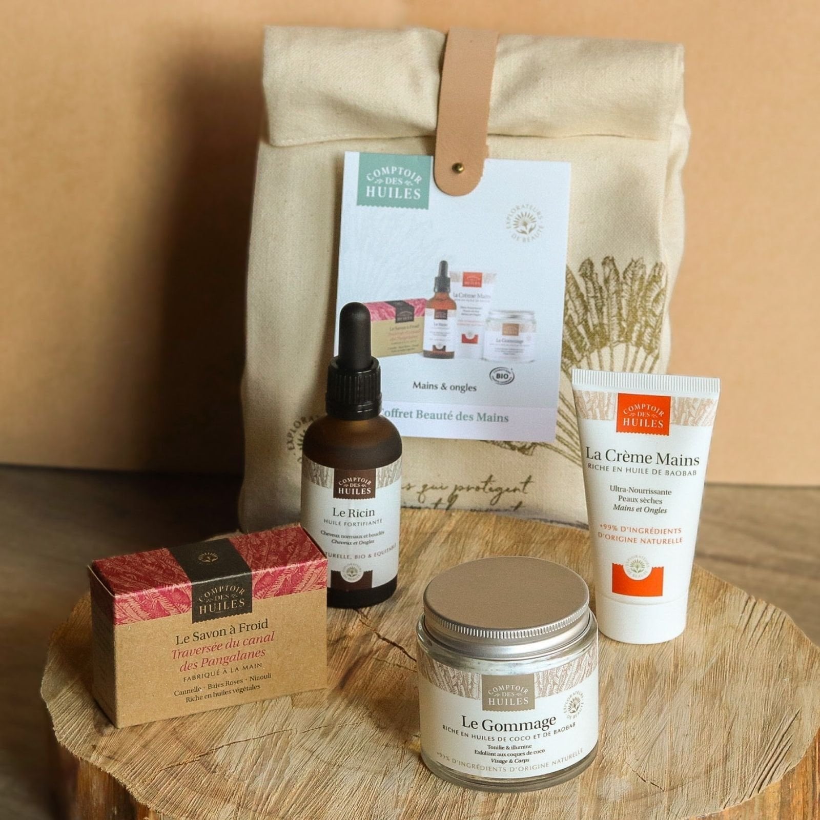 Coffret beauté des mains bio