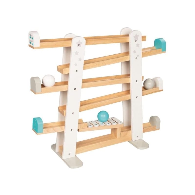 Toboggan boules et xylophone