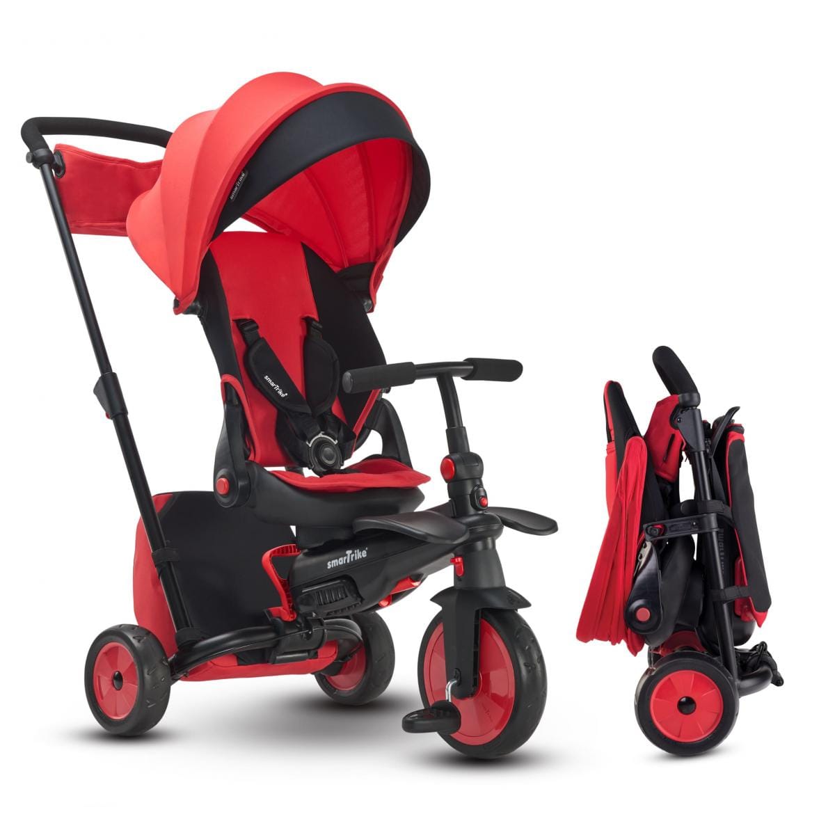 Smartrike tricycle pliable str7 rouge