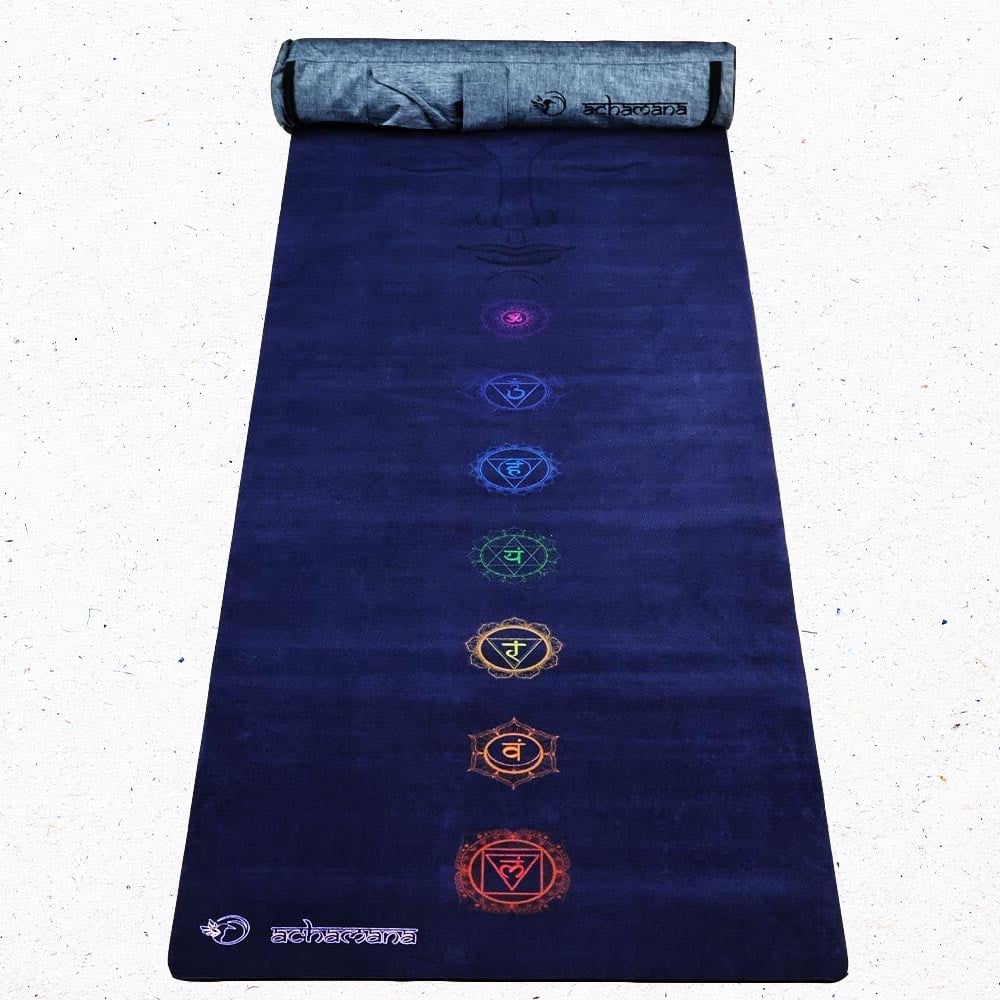 Tapis yoga 3 plis esprit bouddha + sac