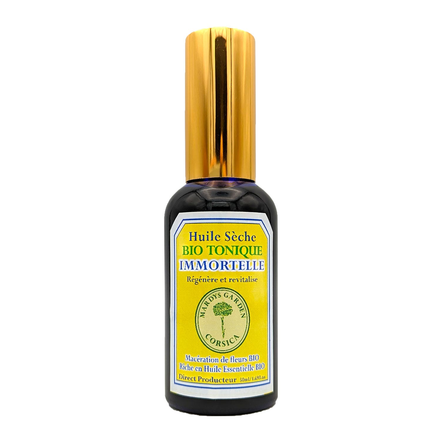 Huile sèche bio tonique de corse 50ml