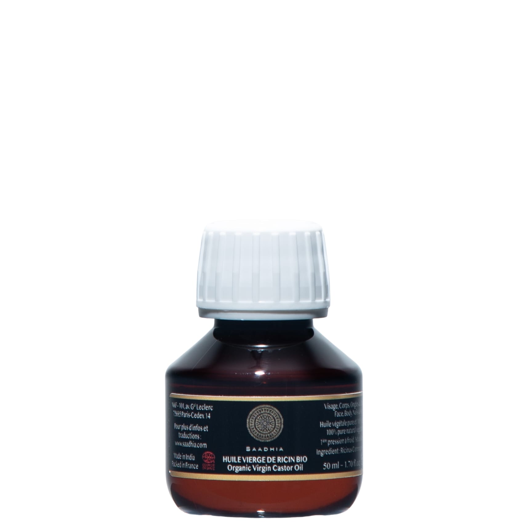 Huile de ricin bio 50 ml