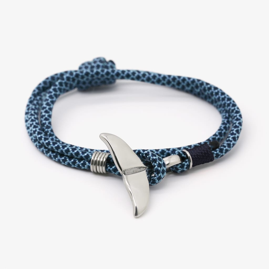 Bracelet corde baleine homme marin bb