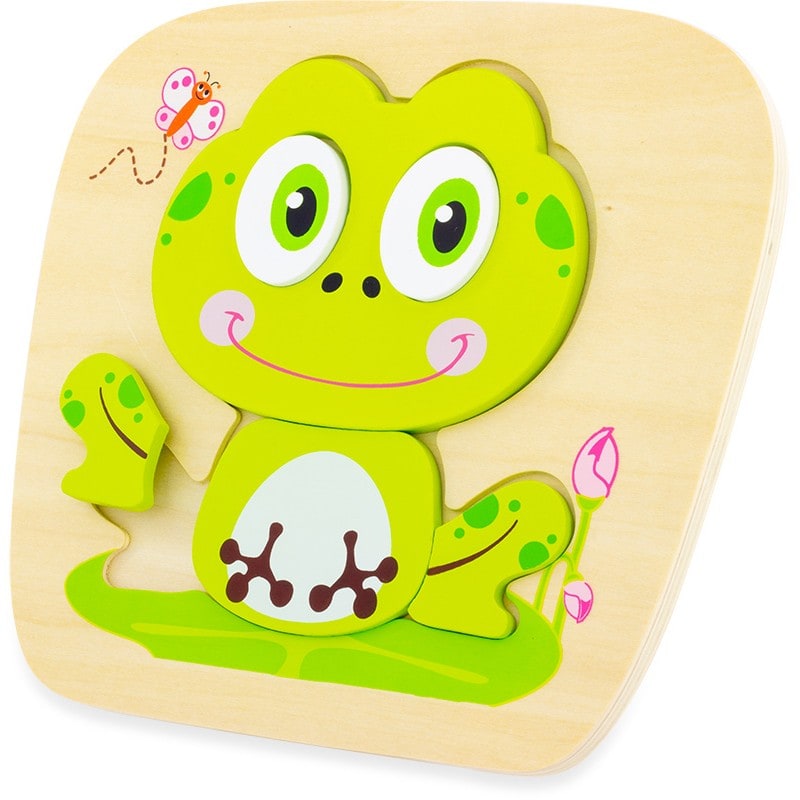 Puzzle grenouille