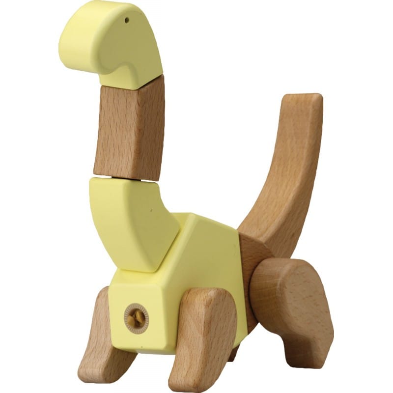 Kit de construction dinosaure en bois