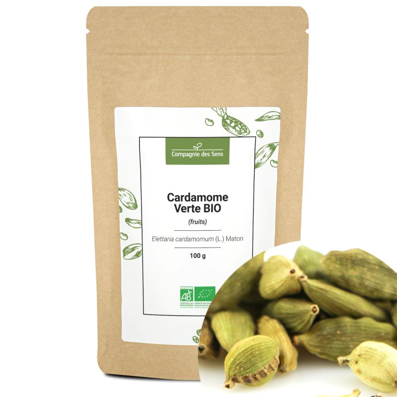 Cardamome verte bio  - 100g