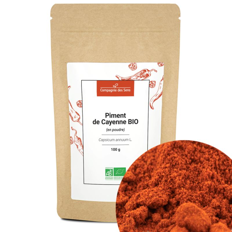 Piment de cayenne bio  - 100g