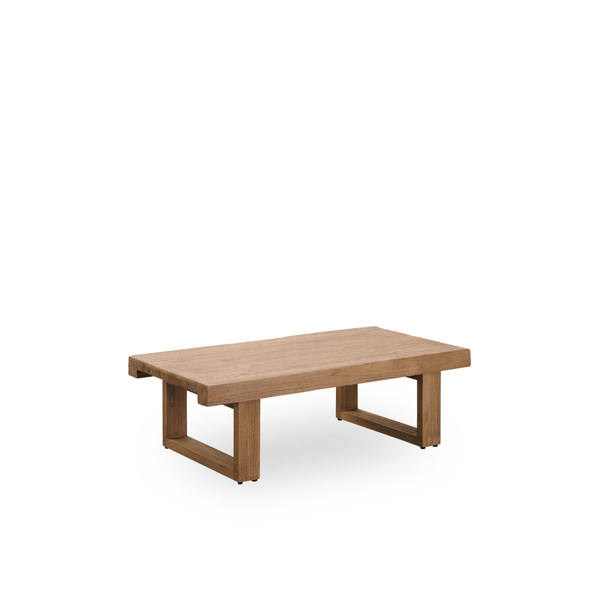 Table basse rectangulaire en teck