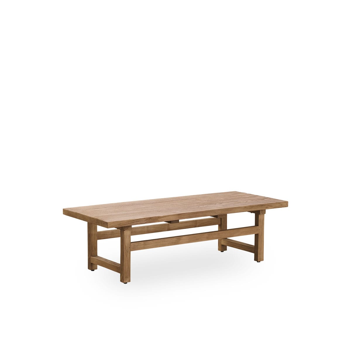 Table basse rectangulaire en teck