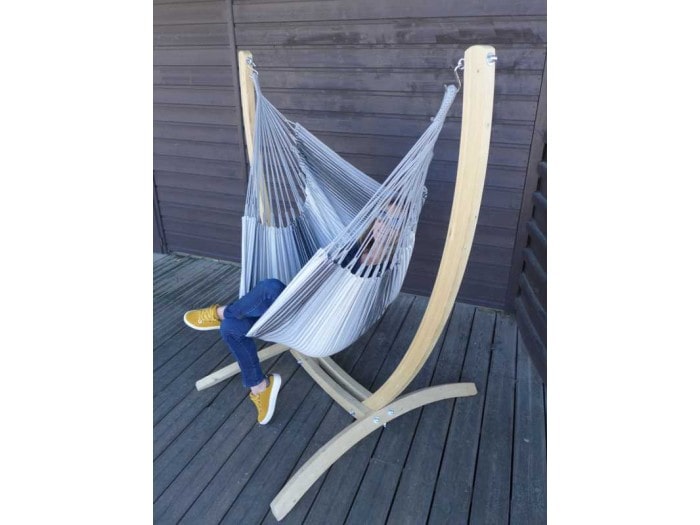 Hamac chaise xxl avec support paquito 3