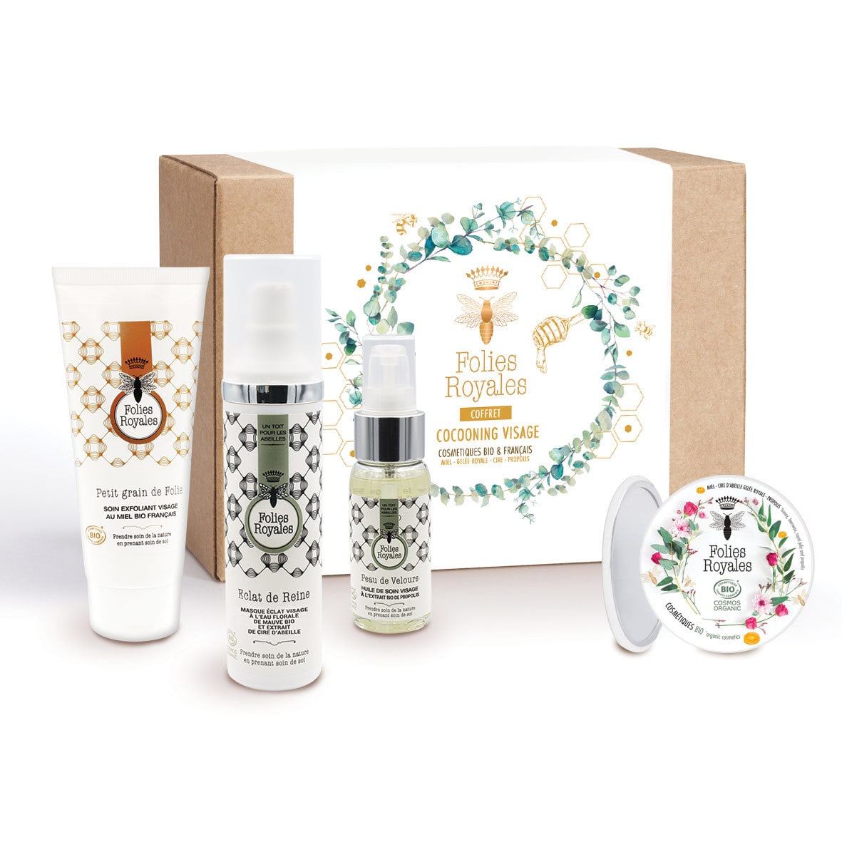 Coffret cocooning visage