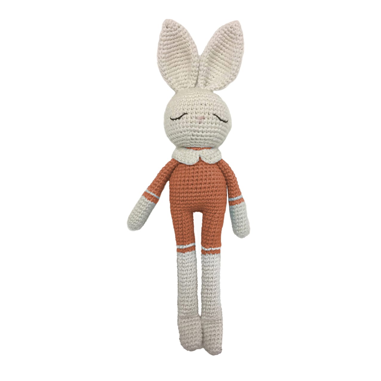 Doudou en crochet lapin