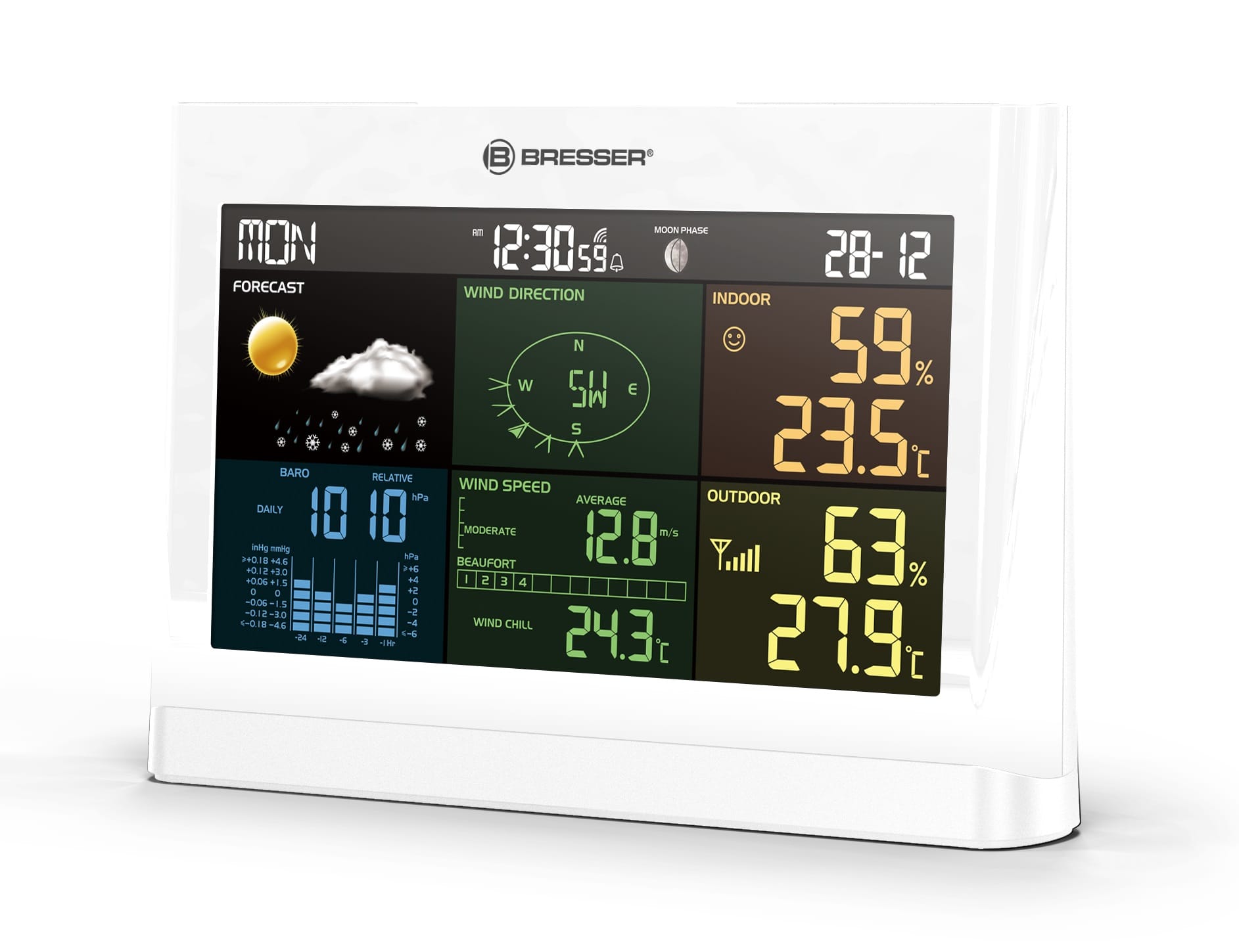 Bresser centrale météo 5-en-1 comfort