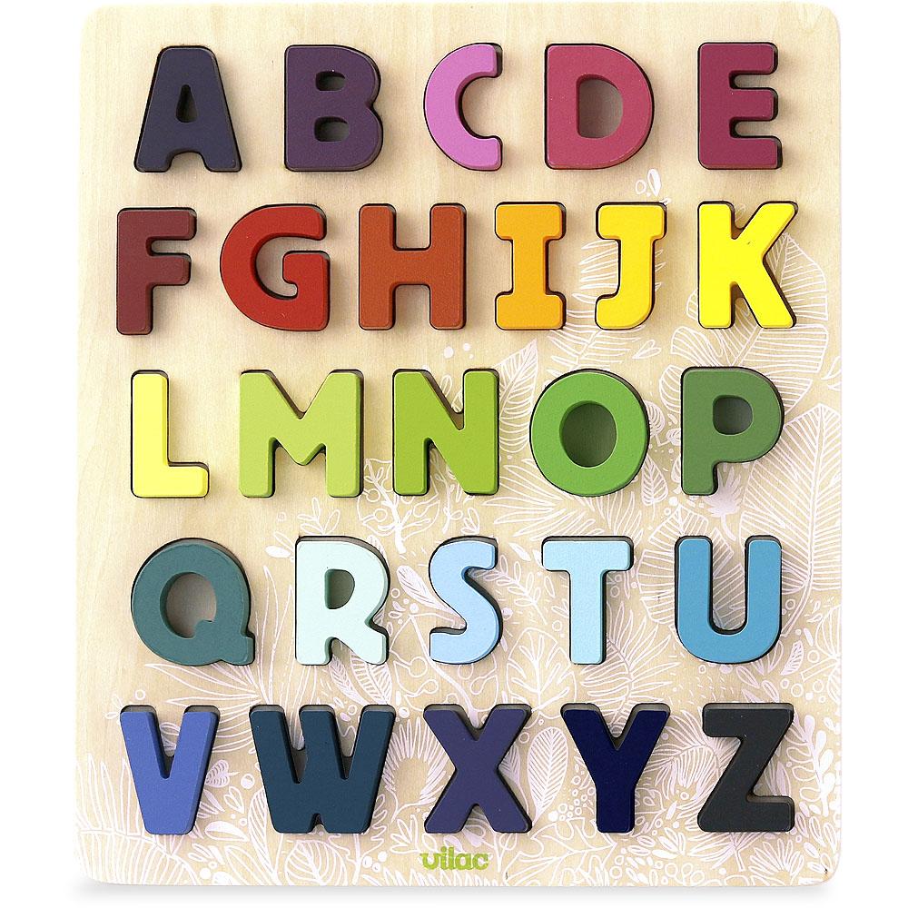 Puzzle abc alphabet sous la canopée